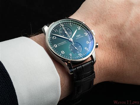 iwc portugieser green